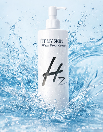 H2 Water Drops Cream | pH 5.5 Hydration Cream for Sensitive Skin