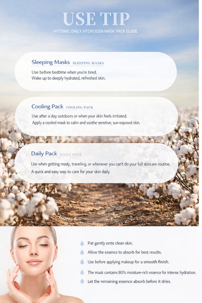 Soothing Hydra Hydrogen Mask | Hydrogel Sheet Mask