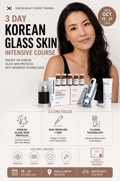 Malaysia — K-Beauty Glass Skin 3-Day Master Course (Standard Package Deposit)