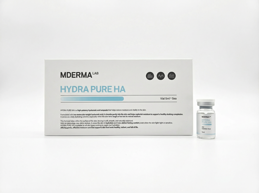HYDRA PURE HA deep hydration hyaluronic acid skin booster bottle
