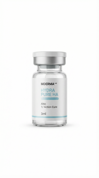 HYDRA PURE HA deep hydration hyaluronic acid skin booster bottle
