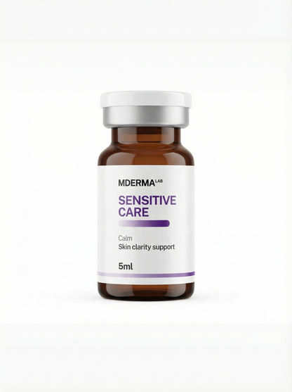 SENSITIVE CARE soothing and skin clarity cosmetic skin booster bottle
