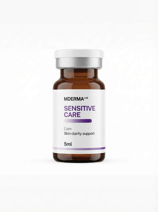 SENSITIVE CARE soothing and skin clarity cosmetic skin booster bottle
