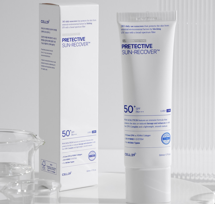 CELL29 | Pretective PDRN Sun Recover | SPF 50+ PA+++ | Post-Treatment Sunscreen